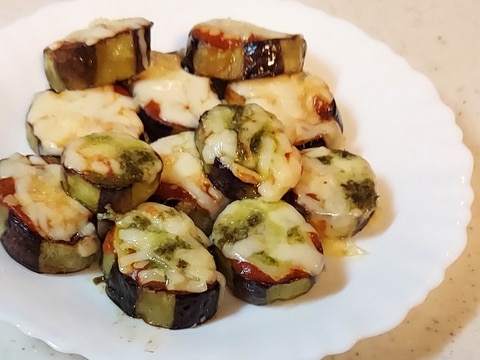 茄子とチーズのピザソース焼き
